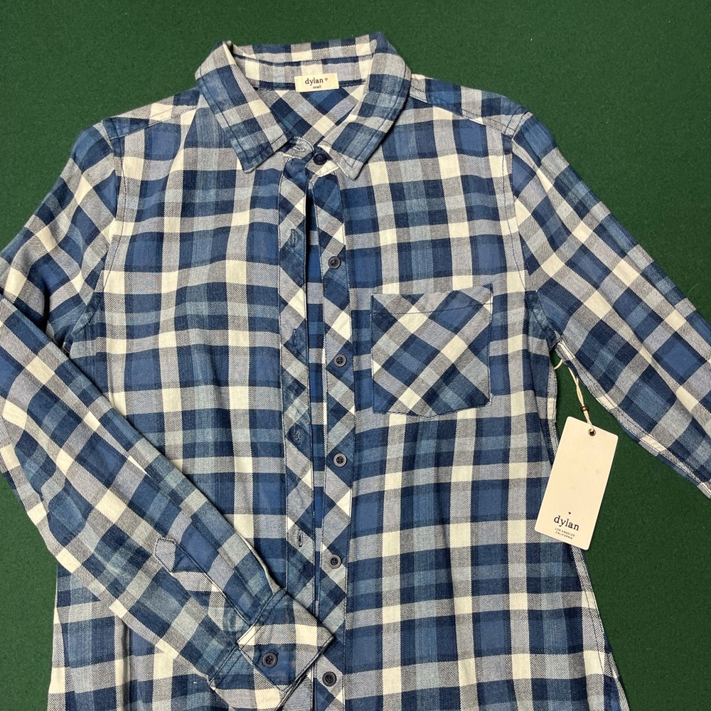New Dylan plaid top
